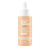 Neutrogena Healthy Skin Sensitive Skin Serum Foundation with Pro-Vitamin B5, Color Correcting & Pore Minimizing Liquid Foundation & Face Serum, Buildable Coverage, Light/Medium 02, 1 oz