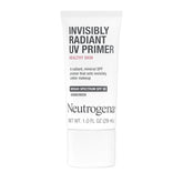 Neutrogena Healthy Skin Invisibly Radiant UV Face Primer with SPF 30, Mineral Sunscreen Makeup Primer, Broad Spectrum SPF 30, Suitable for All Skin Types, 1 fl. oz
