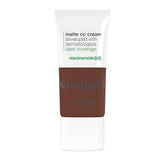 Neutrogena Clear Coverage Flawless Matte CC Cream, Full-Coverage Color Correcting Cream Face Makeup with Niacinamide (b3), Hypoallergenic, Oil Free & Fragrance Free, Sienna, 1 oz