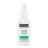 Neutrogena Evenly Clear Clarifying Hypochlorous Acid Spray, Purifying Face & Body Mist Helps Refresh Acne-Prone Skin While Fighting Impurities Anytime, Anywhere, 4 fl. oz