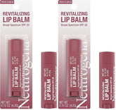 Neutrogena Revitalizing Tinted Lip Balm with SPF 20, Hydrating Tinted Lip Care with Sunscreen, Moisturizing Sheer Tint for Softer, Healthier-Looking Lips, Sheer Fresh Plum 60, 0.15 oz (Pack of 2)