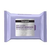 Neutrogena Makeup Remover Night Calming Cleansing Towelettes, Disposable Nighttime Face Wipes to Remove Dirt, Oil & Makeup, 25 ct