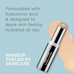 Neutrogena Hydro Boost Hydrating Concealer Stick, Oil-Free, Lightweight Cover-Up Makeup with Hyaluronic Acid Refreshes Dry Skin & Provides Buildable Coverage, 40 Medium, 0.12 Oz