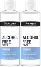 Neutrogena Alcohol-Free Gentle Face Toner | Fragrance-Free | Hypoallergenic | 8 fl. oz | Pack of 2